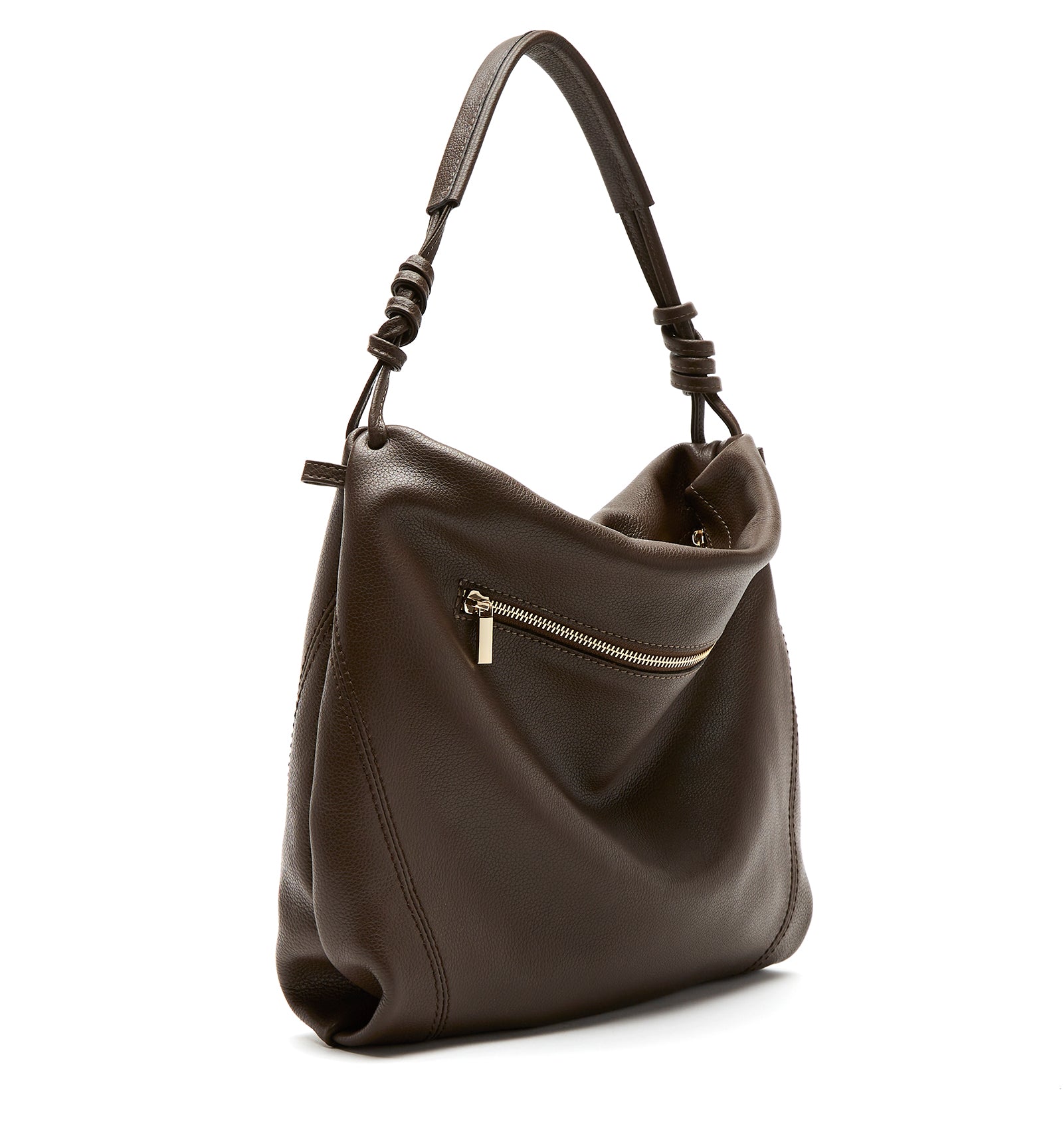 MEI LEATHER SHOULDER BAG