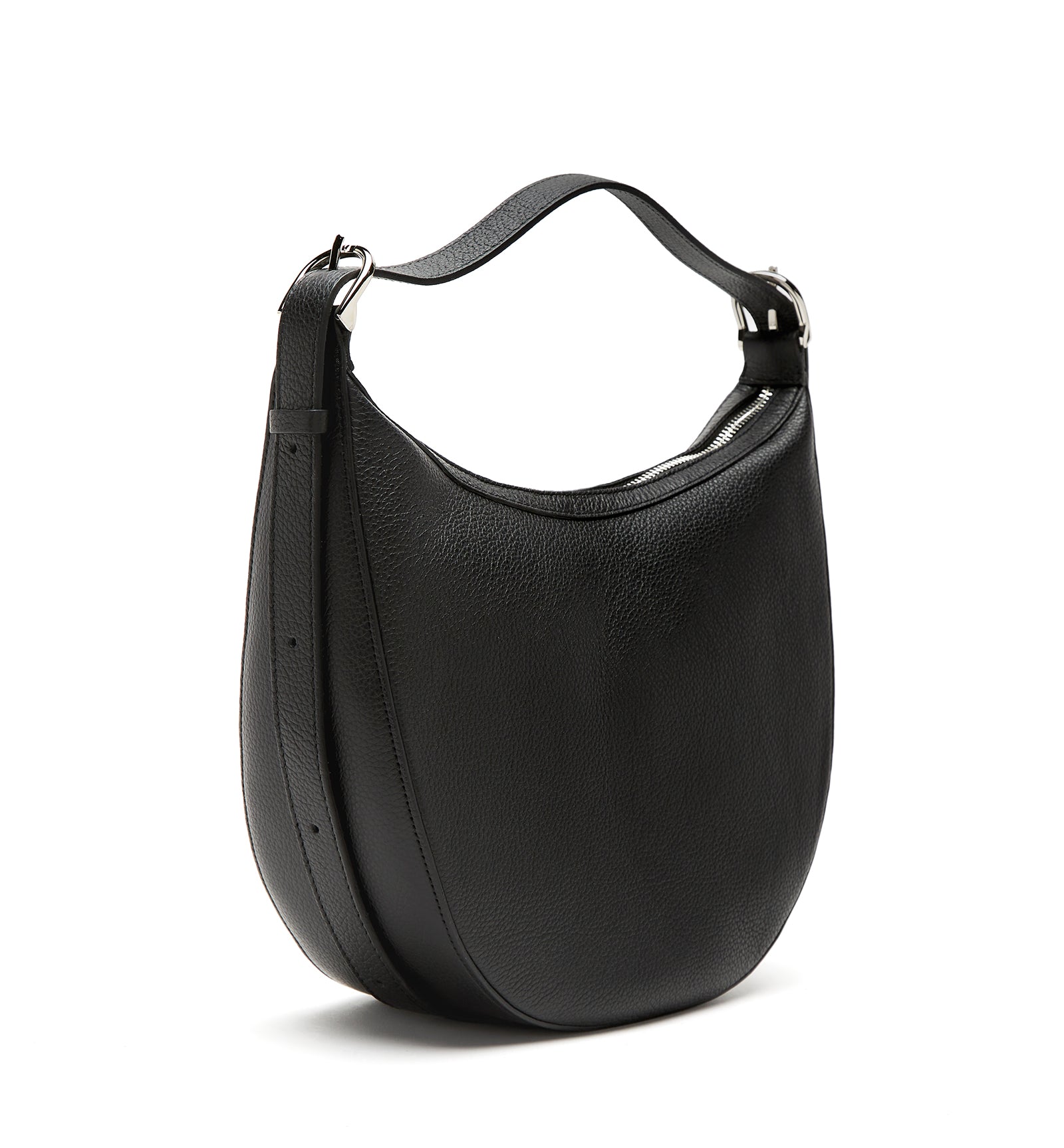 La Canadienne Poppy Leather Shoulder Bag Black One Size