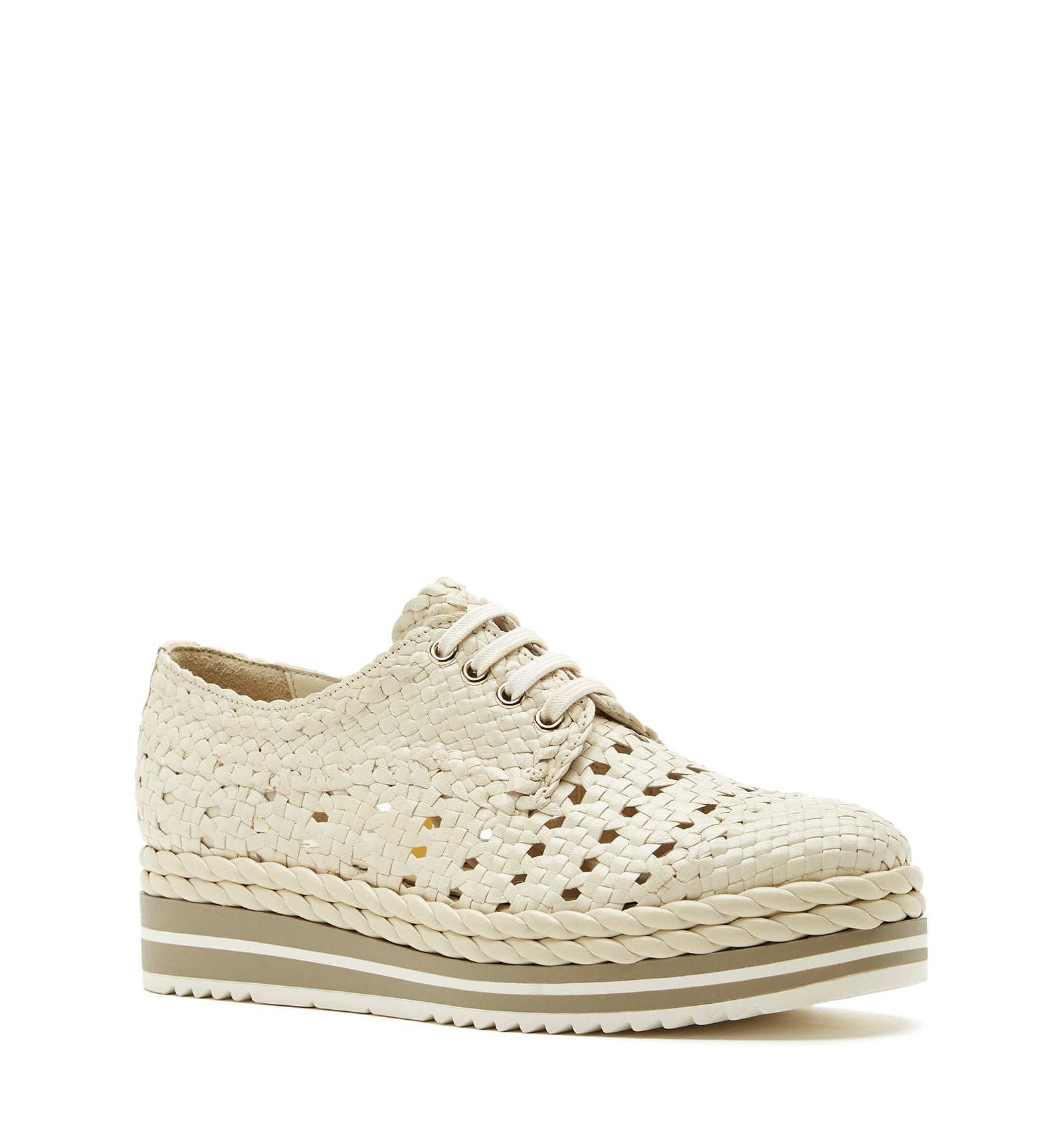 PIKNIK CHAUSSURE EN CUIR TRESSÉ