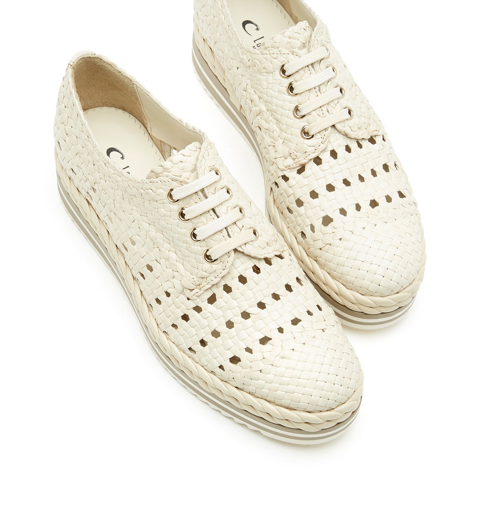PIKNIK CHAUSSURE EN CUIR TRESSÉ