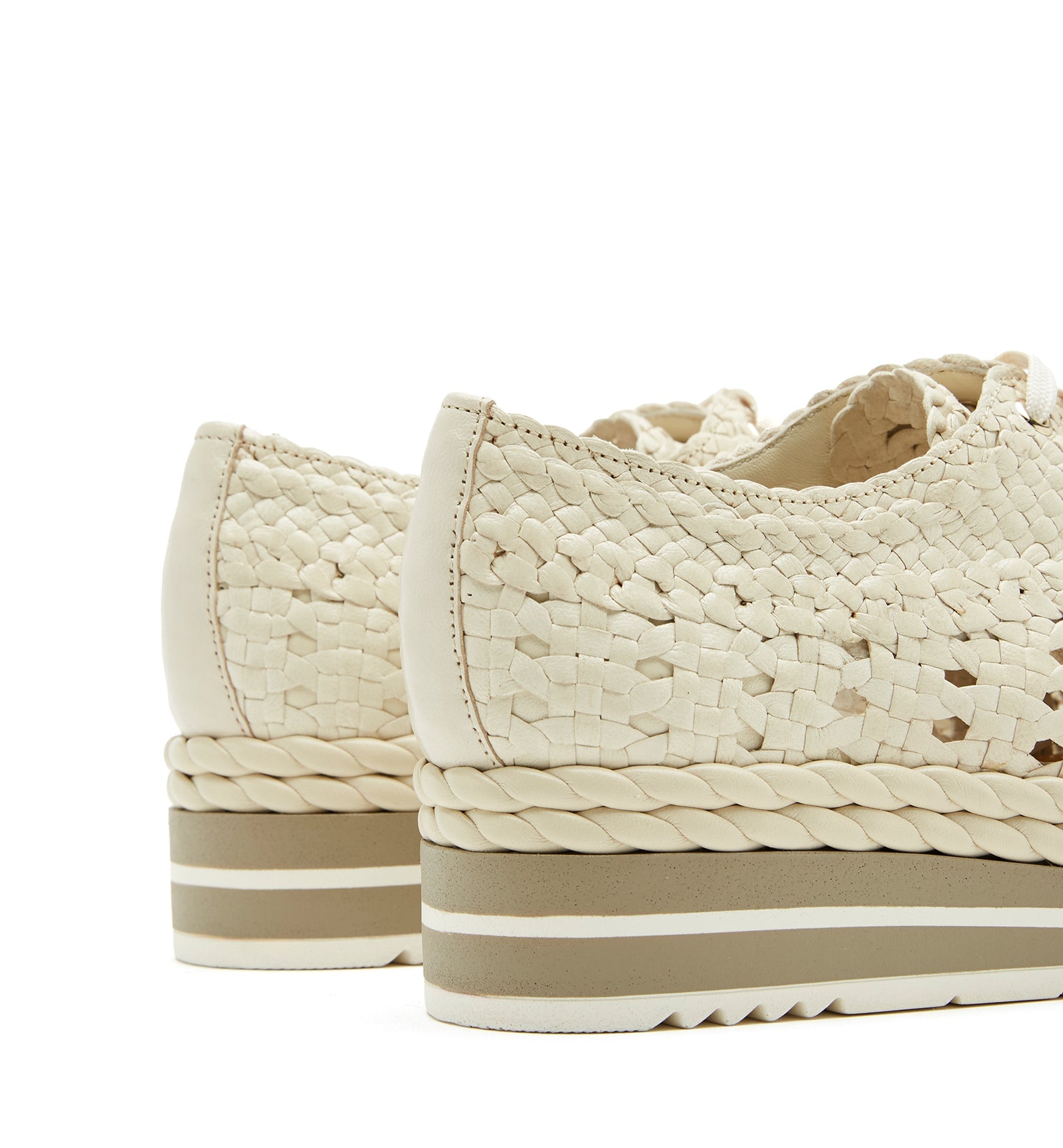 PIKNIK CHAUSSURE EN CUIR TRESSÉ