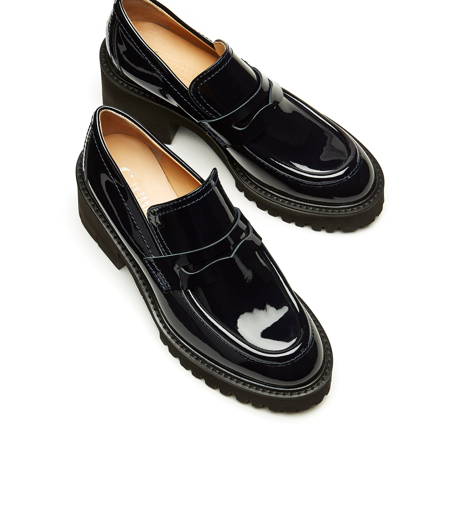 READMID PATENT LEATHER LOAFER