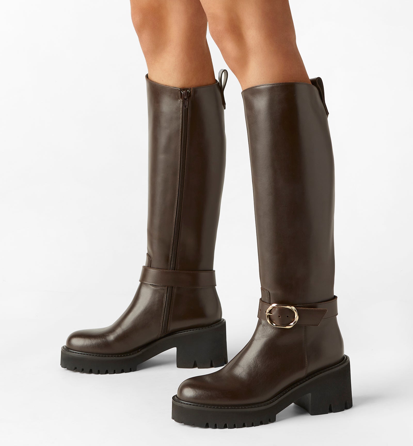 Leather la canadienne boots best sale