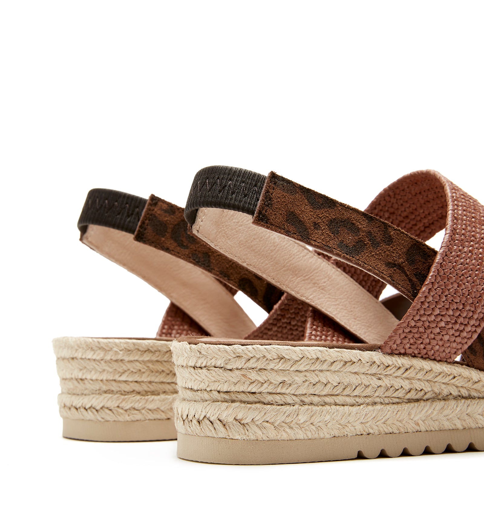 ROWENA ESPADRILLE LÉOPARD