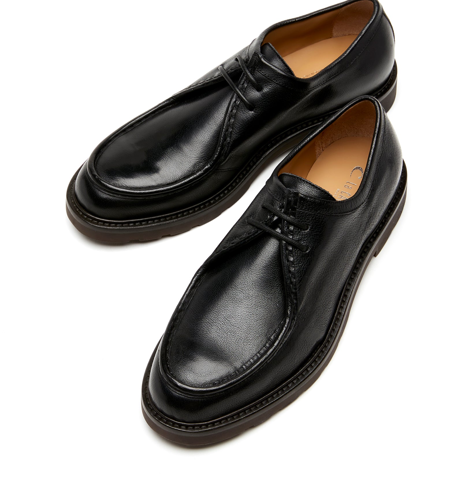 TIN MEN'S LEATHER LACE UP WALLABY