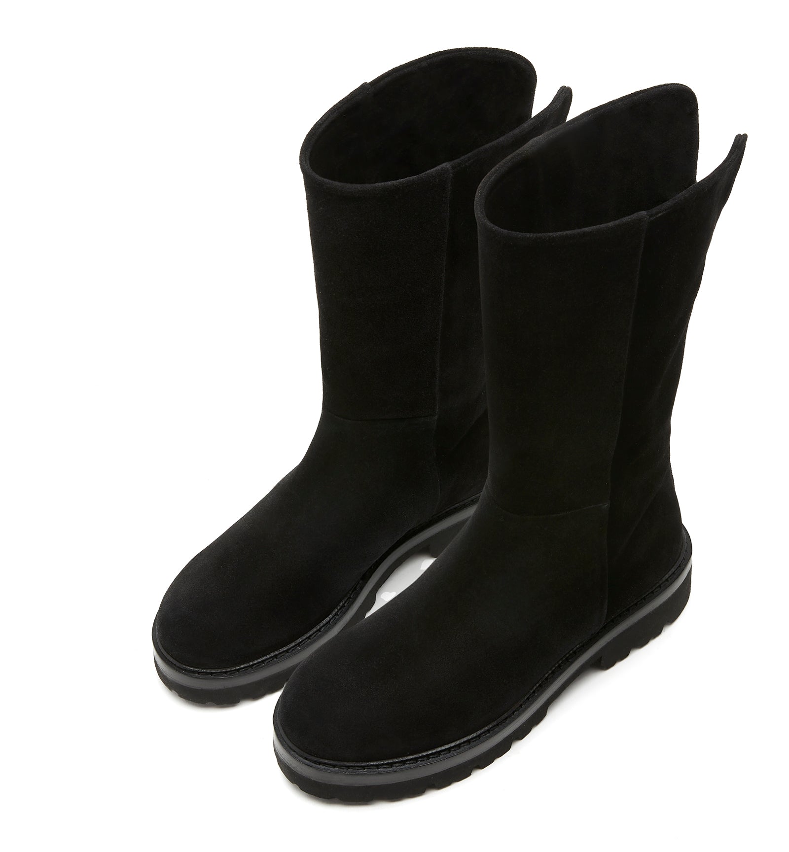 ARKANSAS SHEARLING-LINED SUEDE BOOT