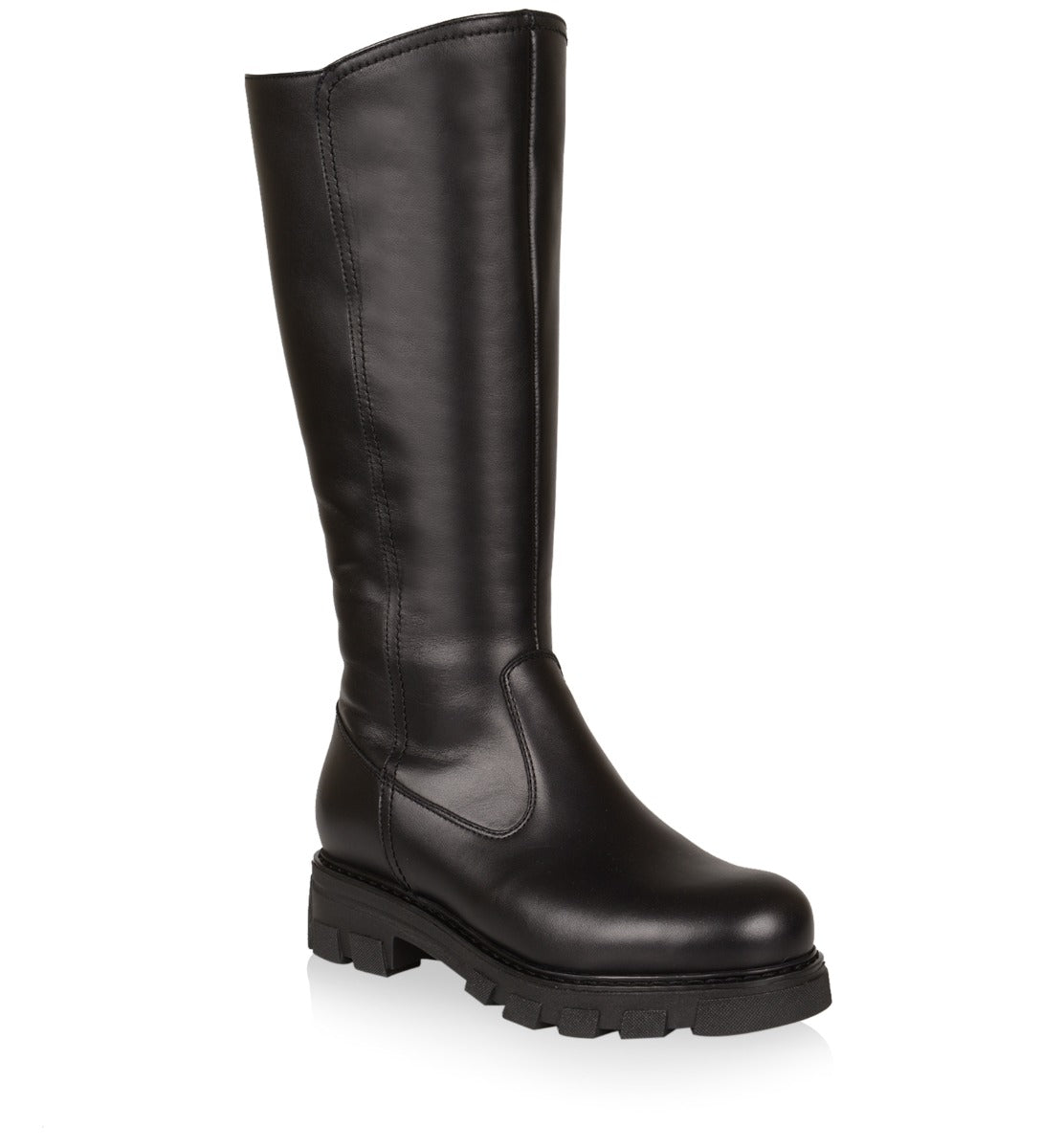 AXEL SHEARLING-LINED LEATHER BOOT