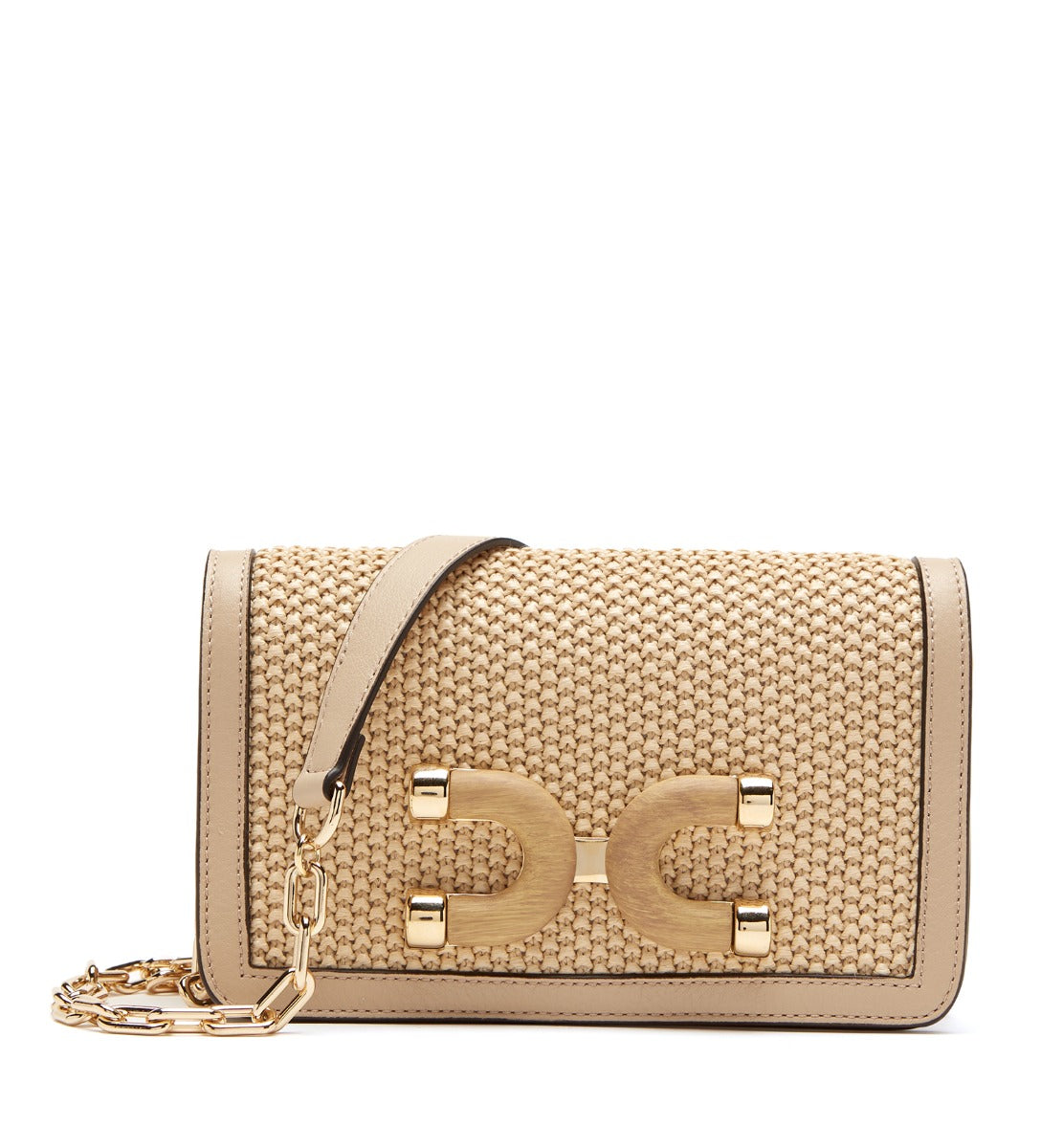 FRIDAY RAFFIA CROSSBODY BAG