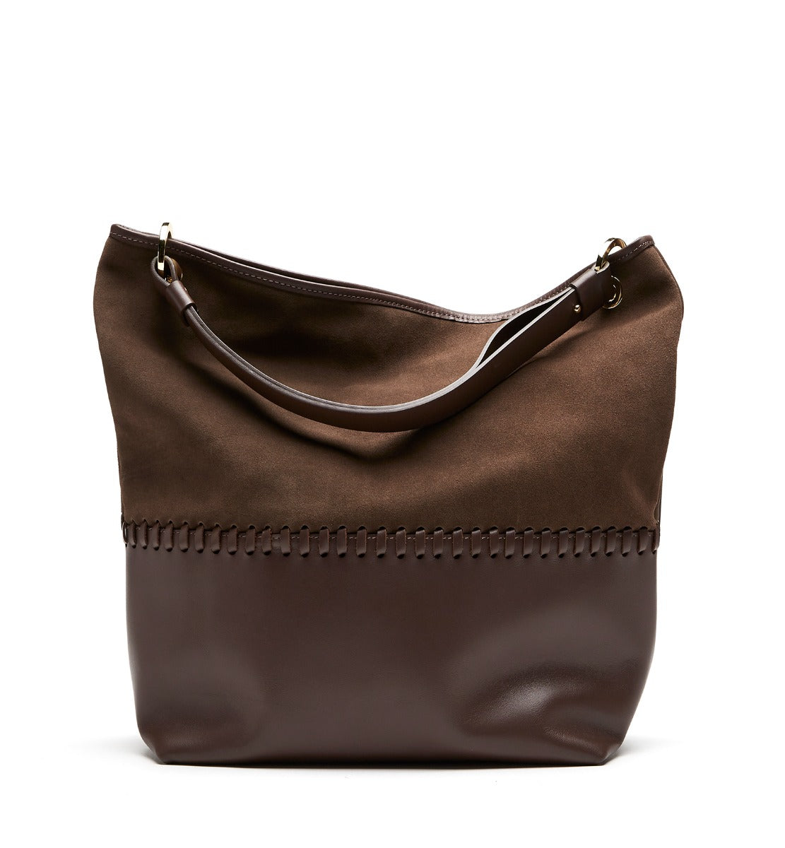 PEGGY LEATHER TOTE BAG