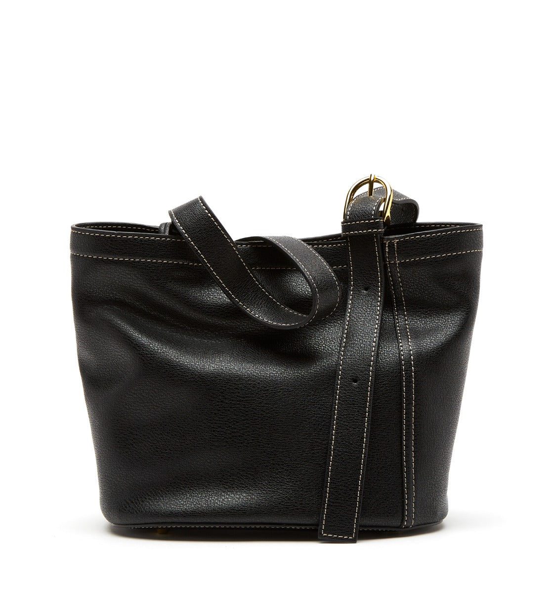 PLOT LEATHER HANDBAG