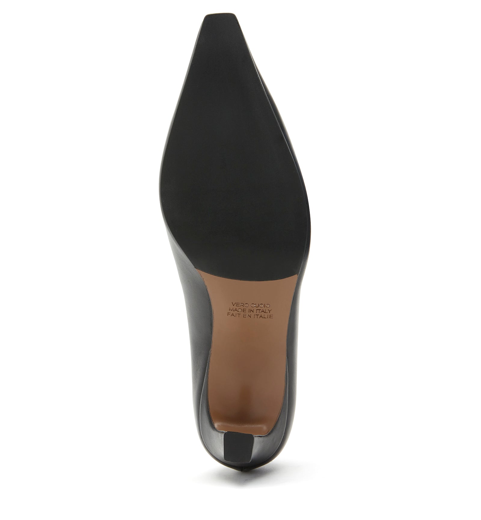 BECKHAM ESCARPIN EN CUIR FROISSÉ