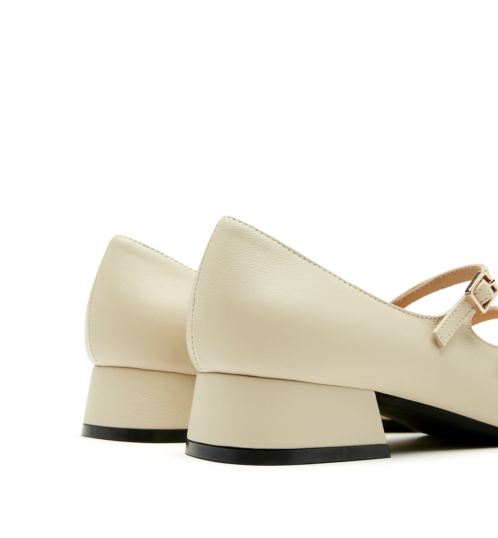 BEKA MARY JANE LEATHER HEEL - La Canadienne