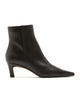 BEV LEATHER HEELED BOOTIE