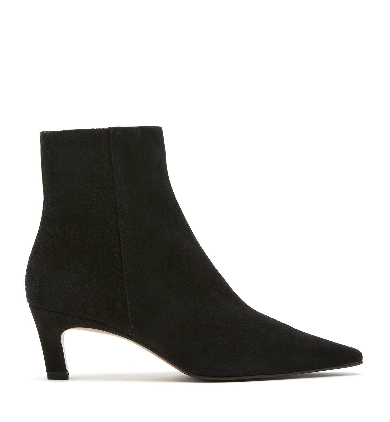 BEV SUEDE HEELED BOOTIE