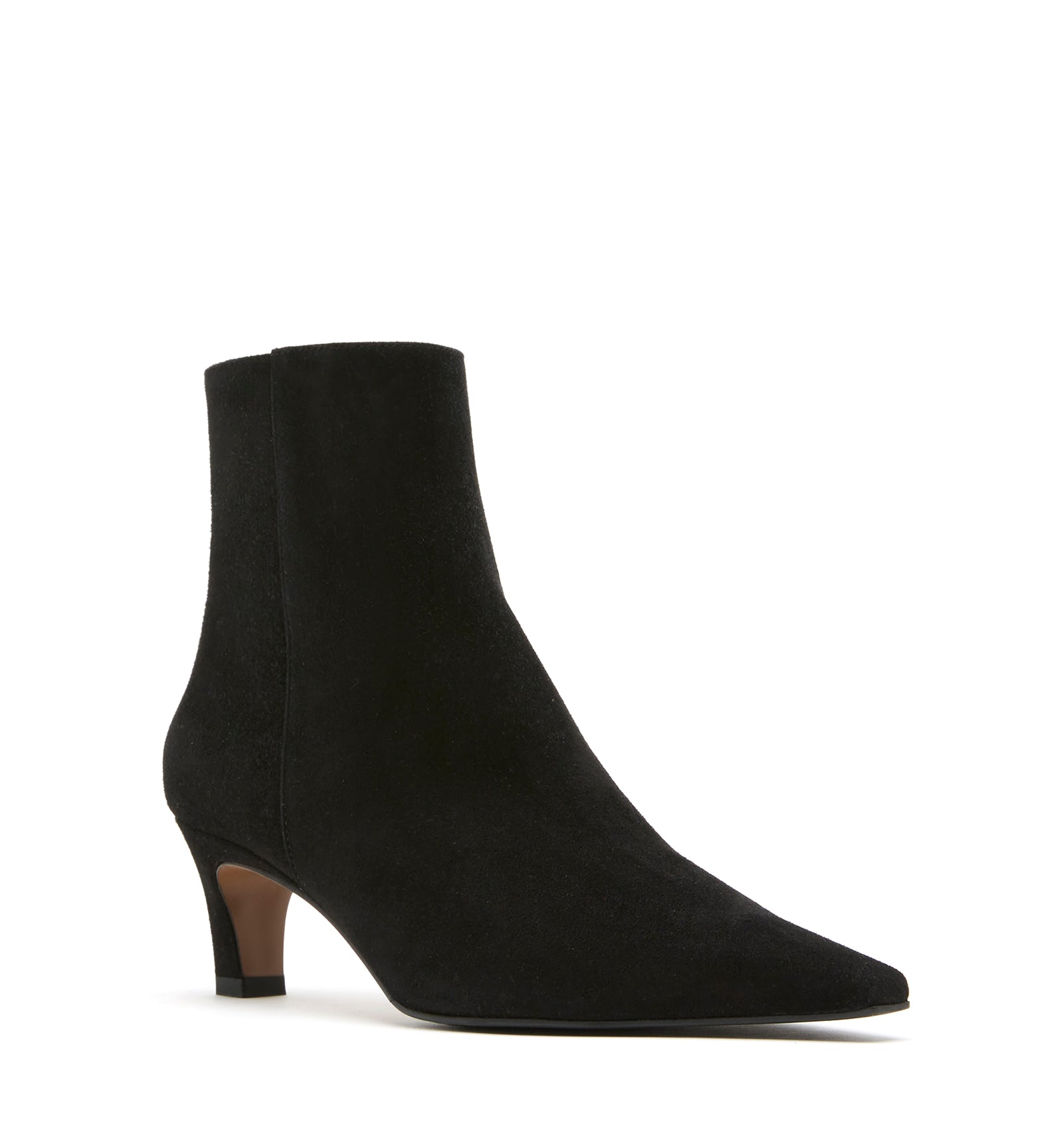 BEV SUEDE HEELED BOOTIE