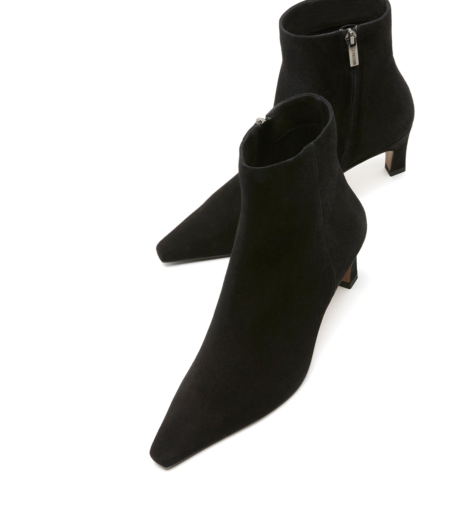BEV SUEDE HEELED BOOTIE