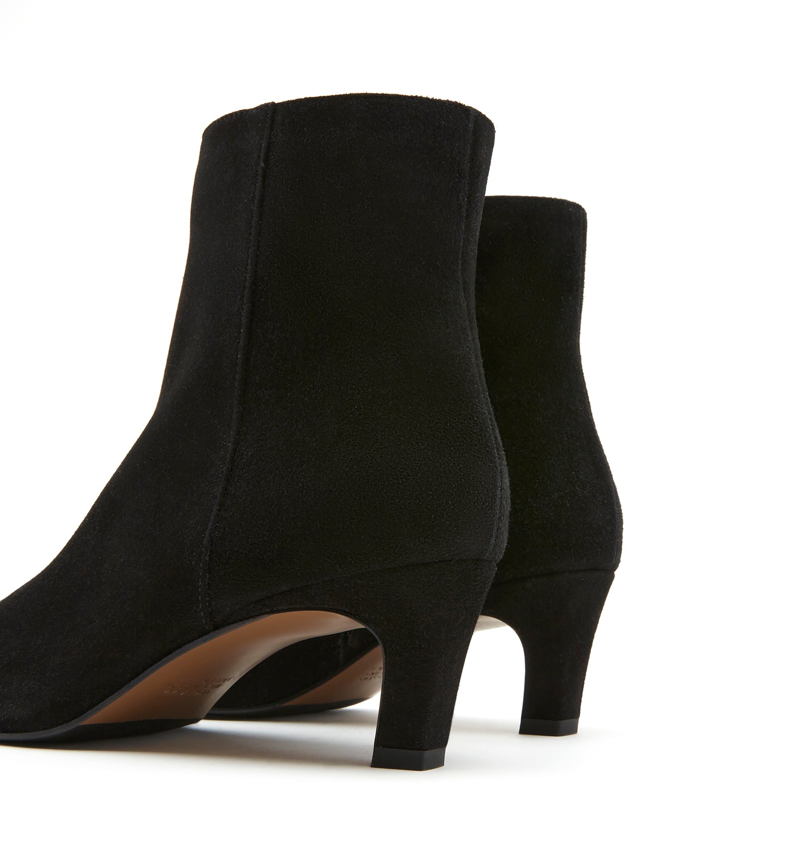 BEV SUEDE HEELED BOOTIE