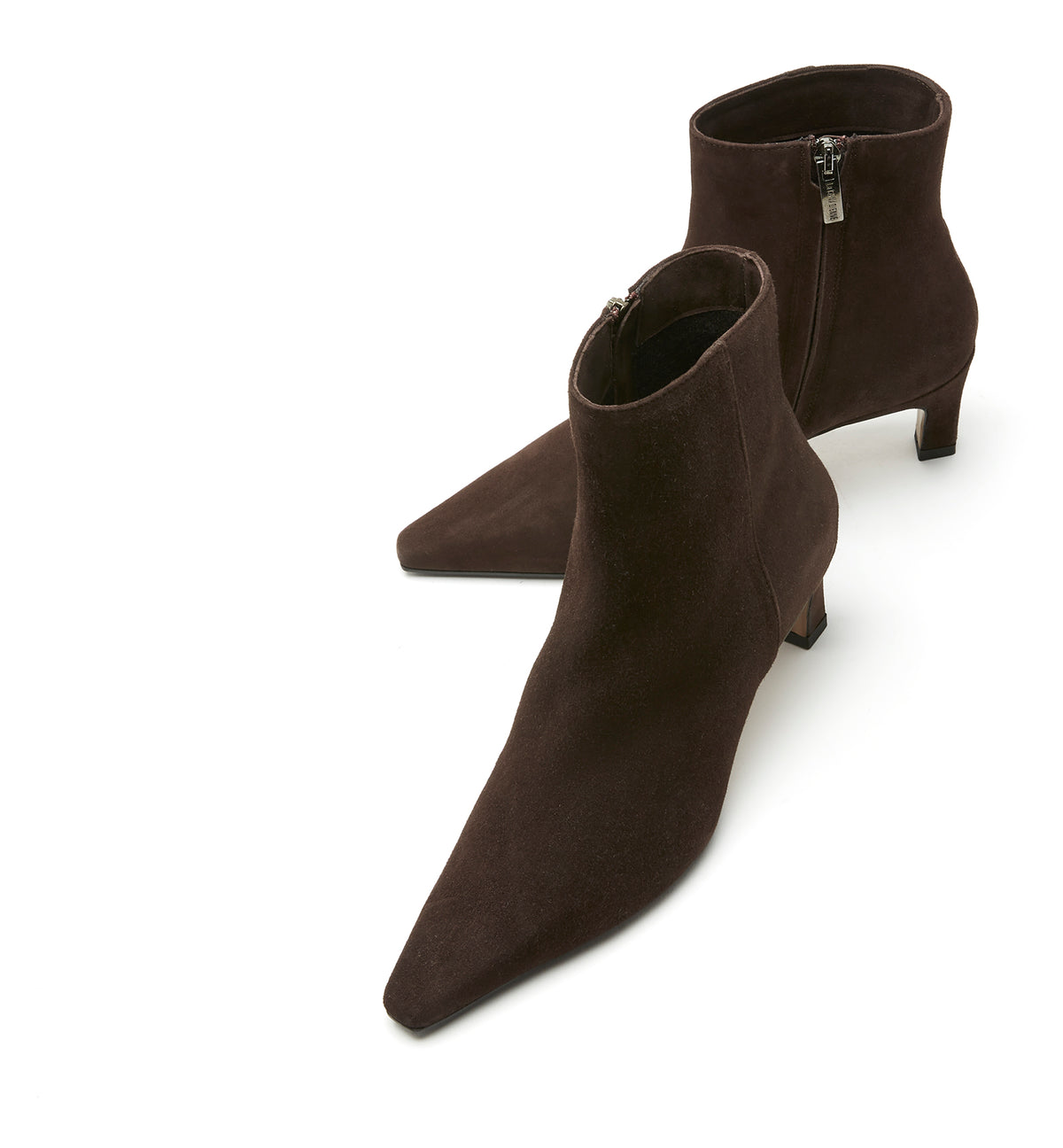 BEV SUEDE HEELED BOOTIE — Item 9 of 12