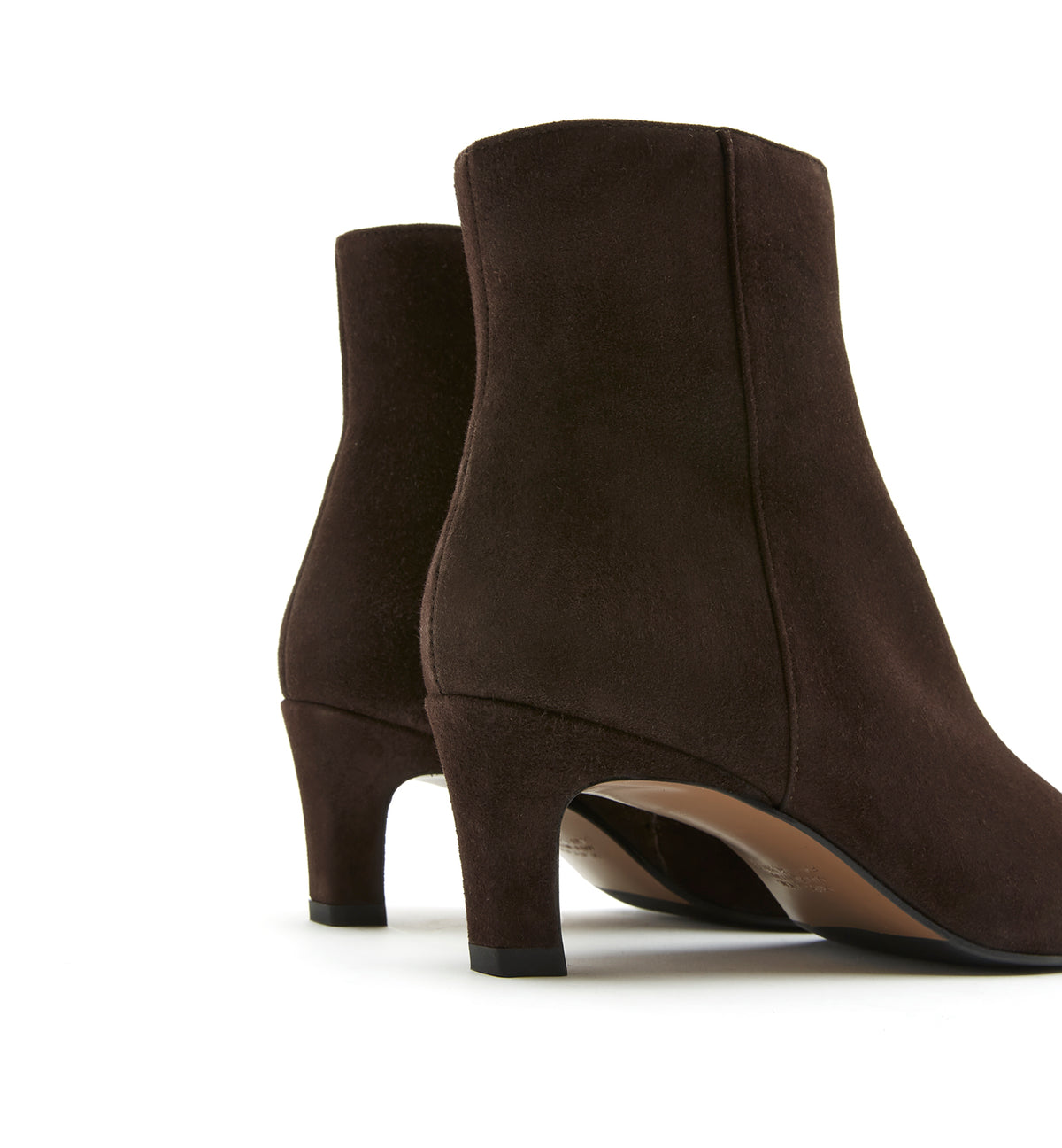 BEV SUEDE HEELED BOOTIE — Item 10 of 12