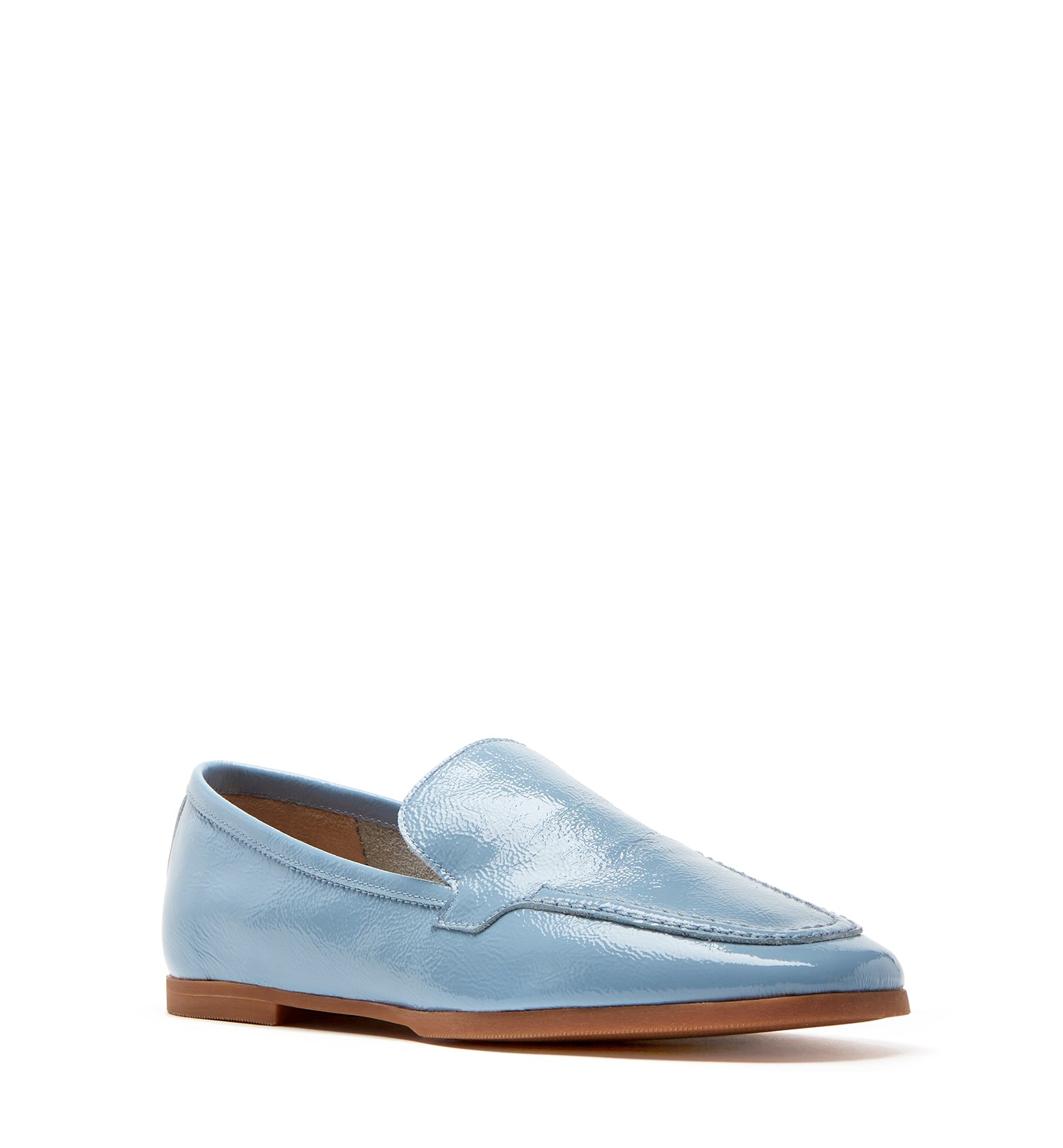 BREEZY CRINKLE LEATHER LOAFER