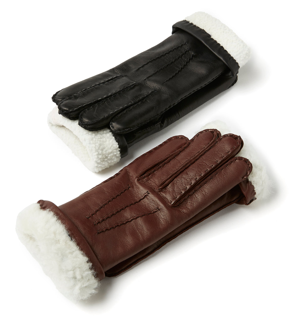 CABARET SHEARLING LINED LEATHER GLOVE