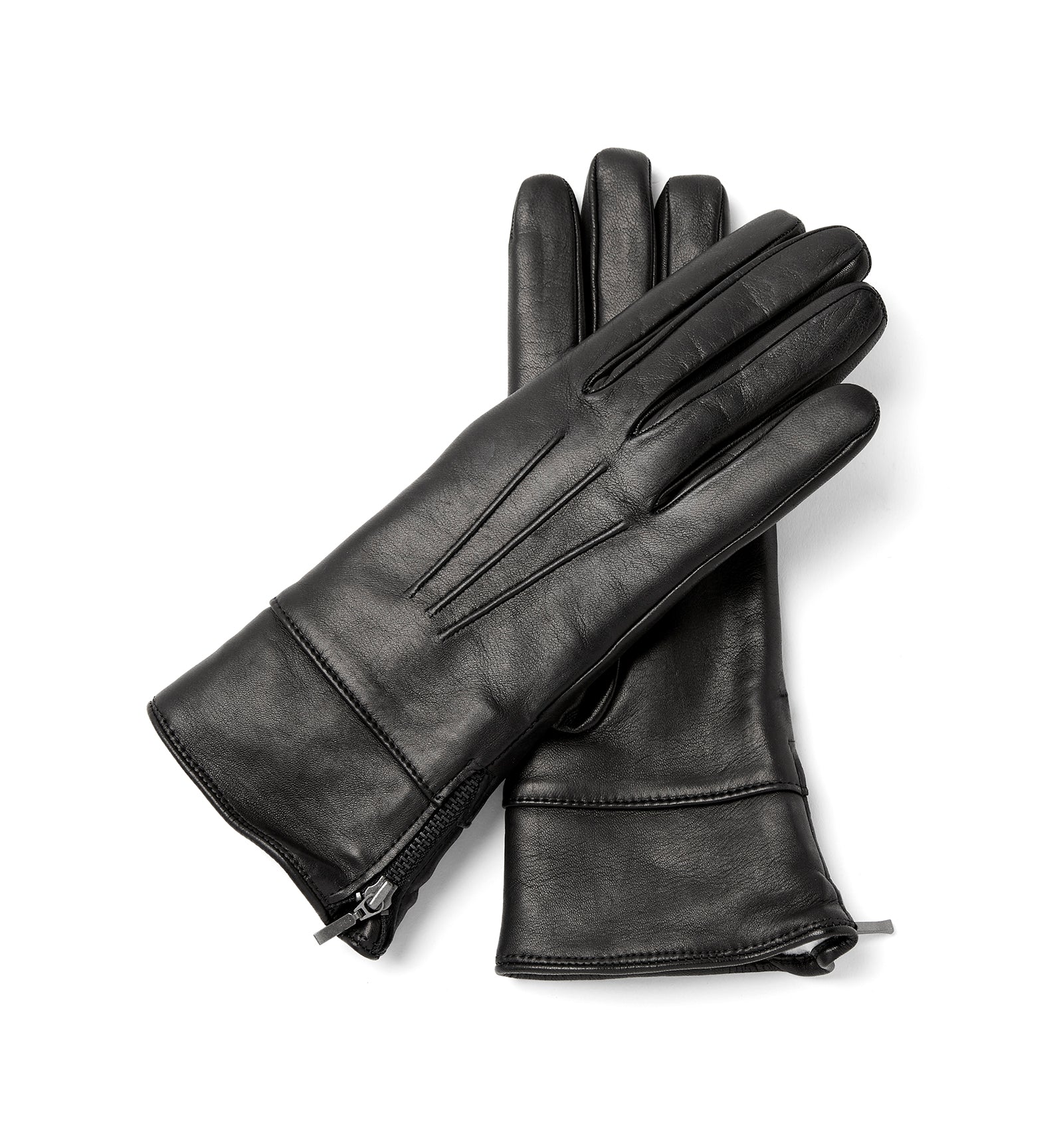 CAINE SHEARLING LINED LEATHER GLOVES