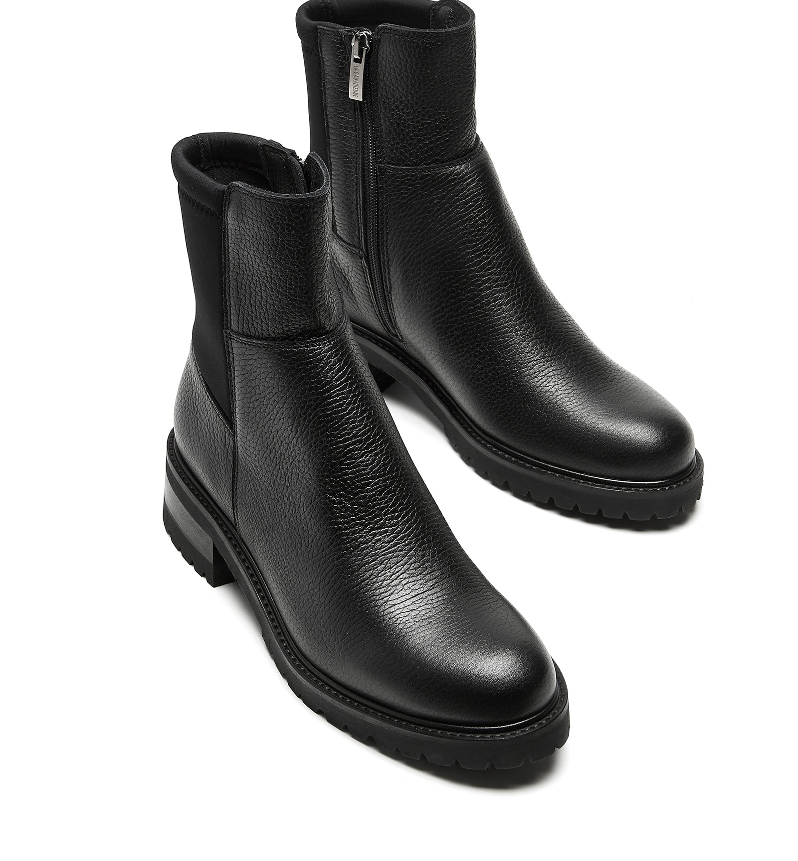 CALIX PEBBLE LEATHER BOOTIE