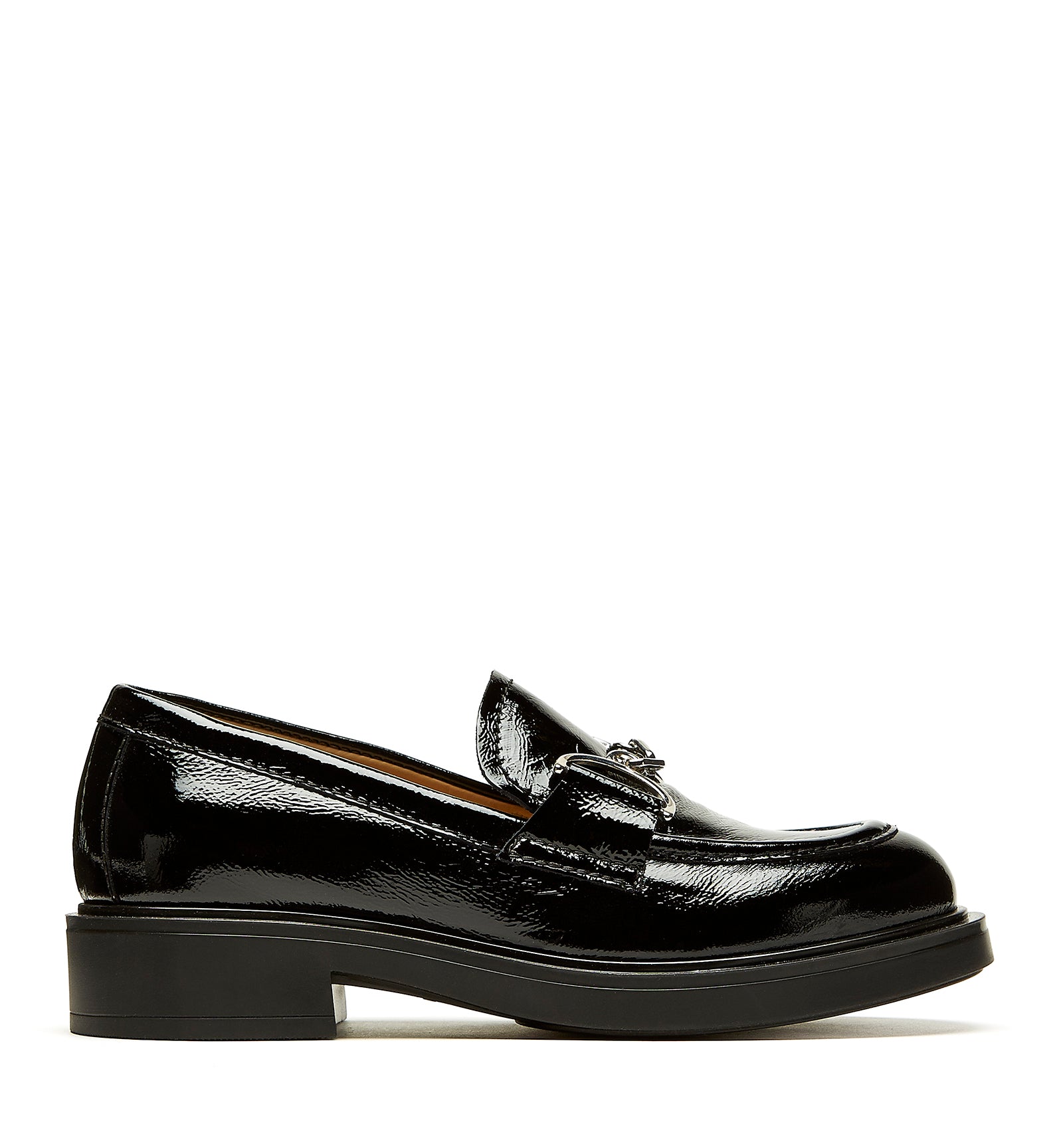 CELINE CRINKLE LEATHER LOAFER