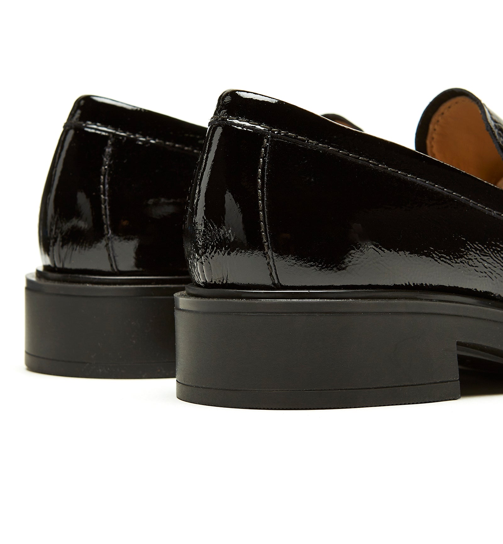 CELINE CRINKLE LEATHER LOAFER