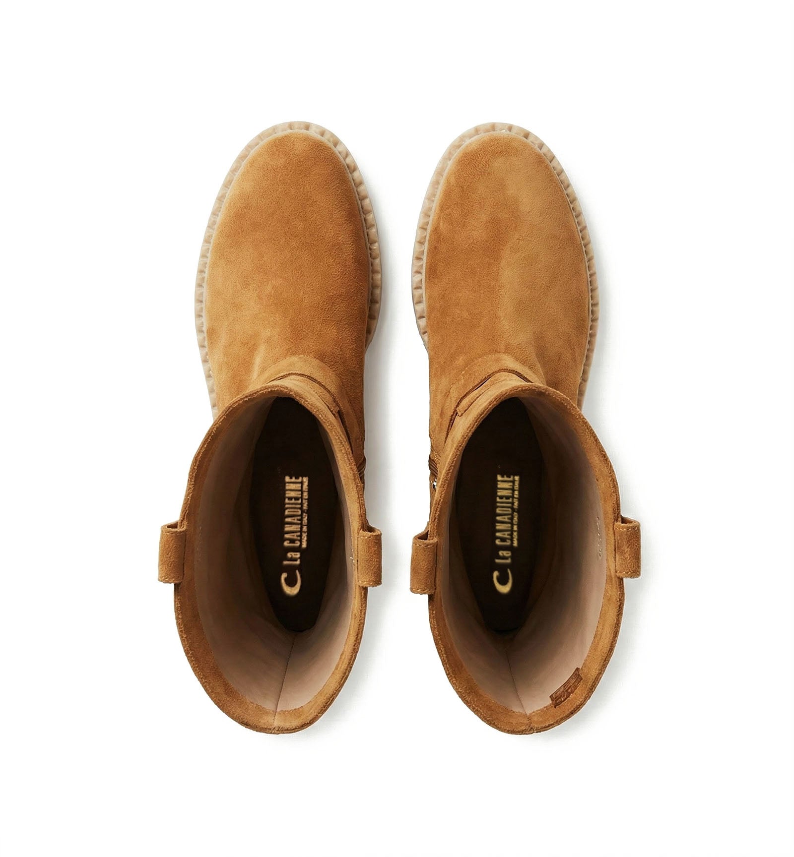 CHAD BOTTE EN SUÈDE DOUBLÉE CUIR