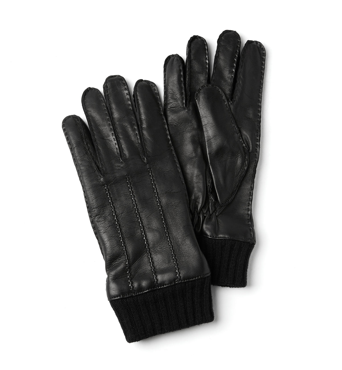 CIRIL GANTS EN CUIR DOUBLÉS EN CACHEMIRE POUR HOMMES — Elément 1 de 3