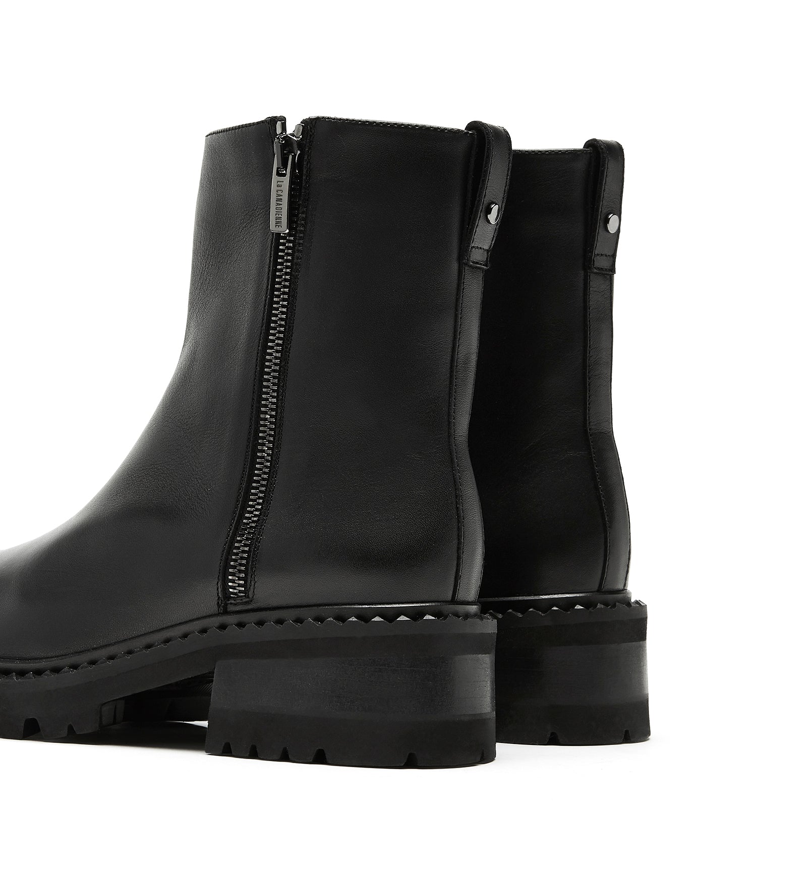 CREW LEATHER BOOTIE
