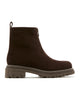 DELTA SHEARLING-LINED SUEDE BOOTIE