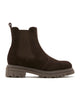 DERRICK SHEARLING-LINED SUEDE BOOTIE
