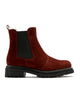 DERRICK SHEARLING-LINED SUEDE BOOTIE