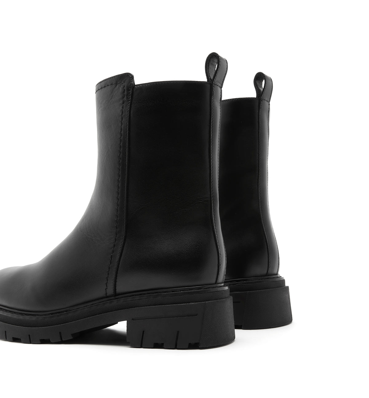 DYNAMITE SHEARLING LINED LEATHER BOOTIE — Item 4 of 5