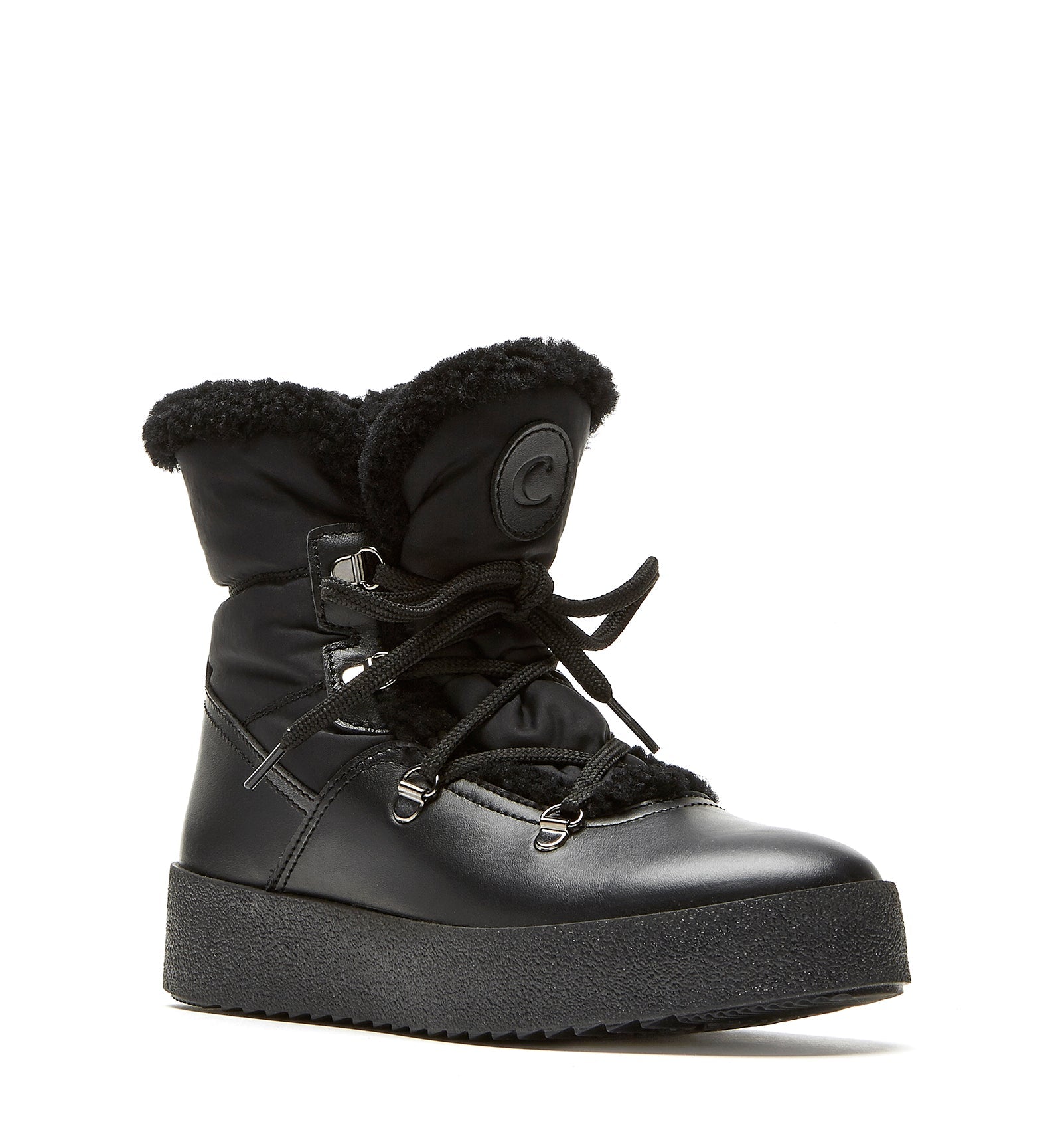 EDDIE SHEARLING - LINED LEATHER BOOT - La Canadienne