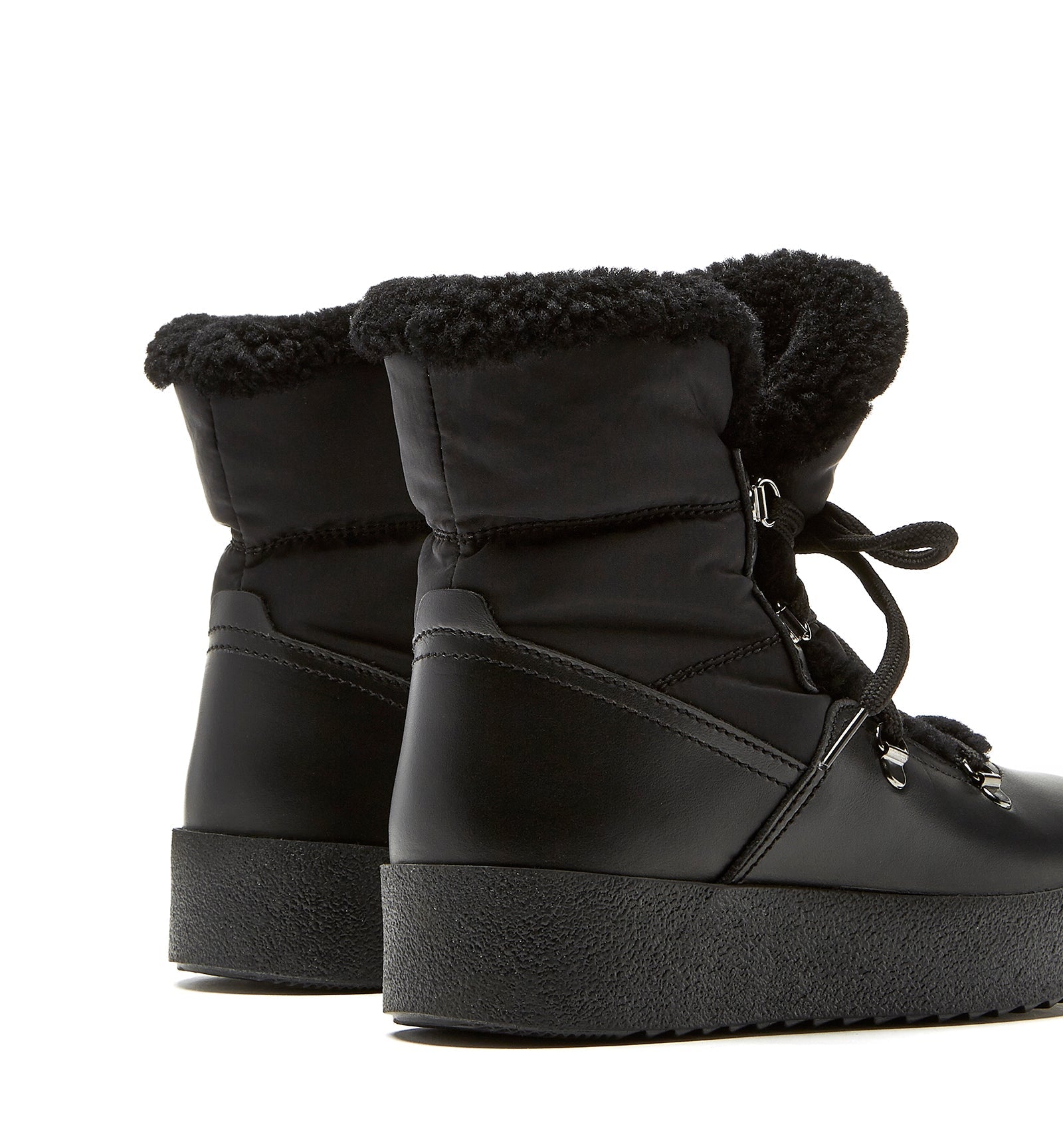 EDDIE SHEARLING - LINED LEATHER BOOT - La Canadienne