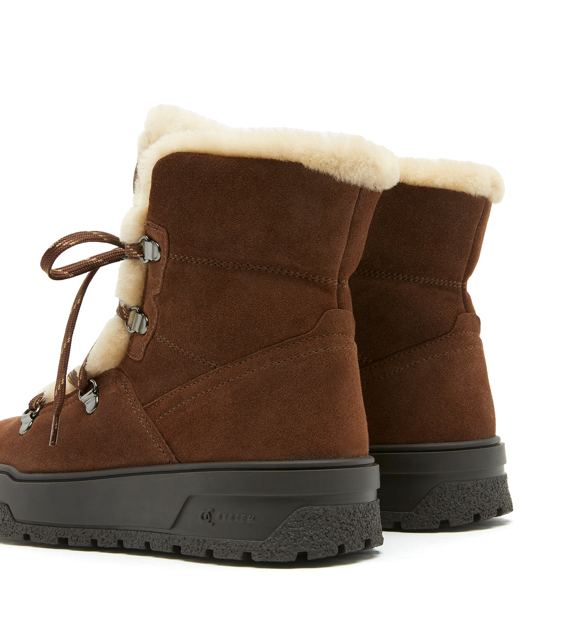 EXCELLENT SHEARLING LINED SUEDE BOOTIE — Item 11 of 15