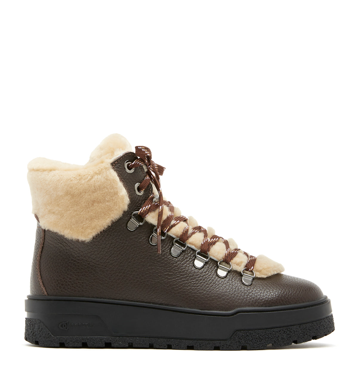 EXPERT SHEARLING LINED LEATHER BOOTIE