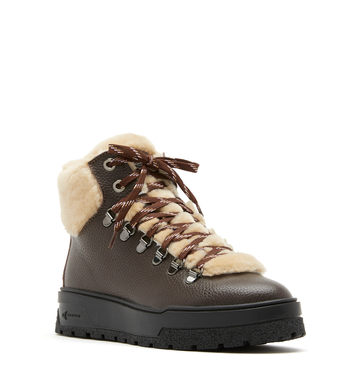 EXPERT SHEARLING LINED LEATHER BOOTIE