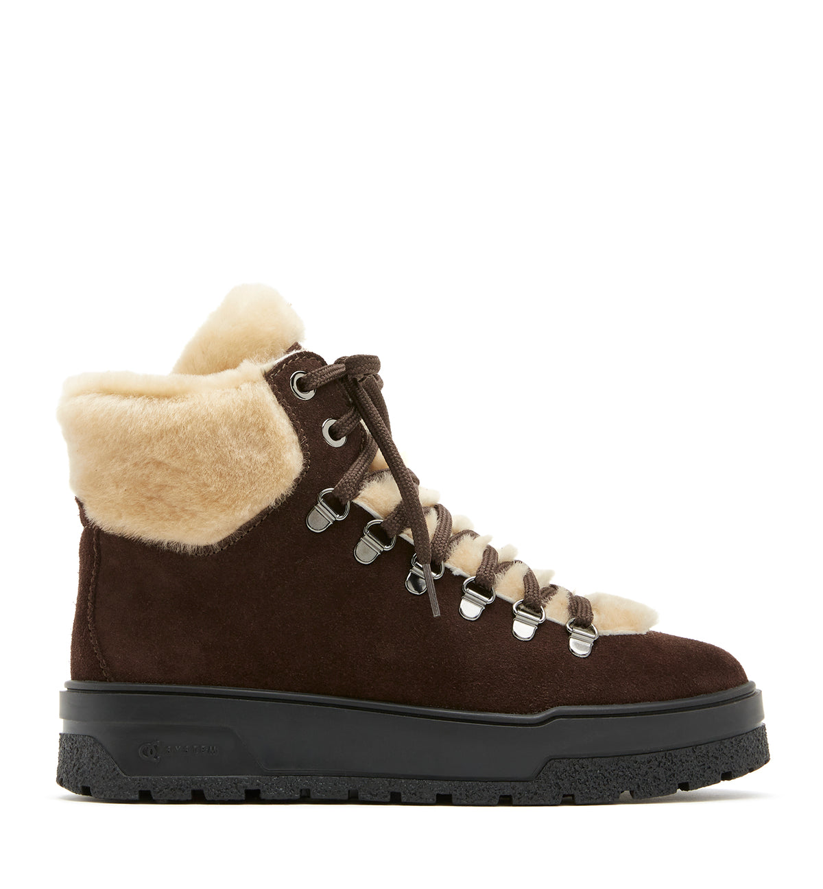 EXPERT SHEARLING LINED SUEDE BOOTIE