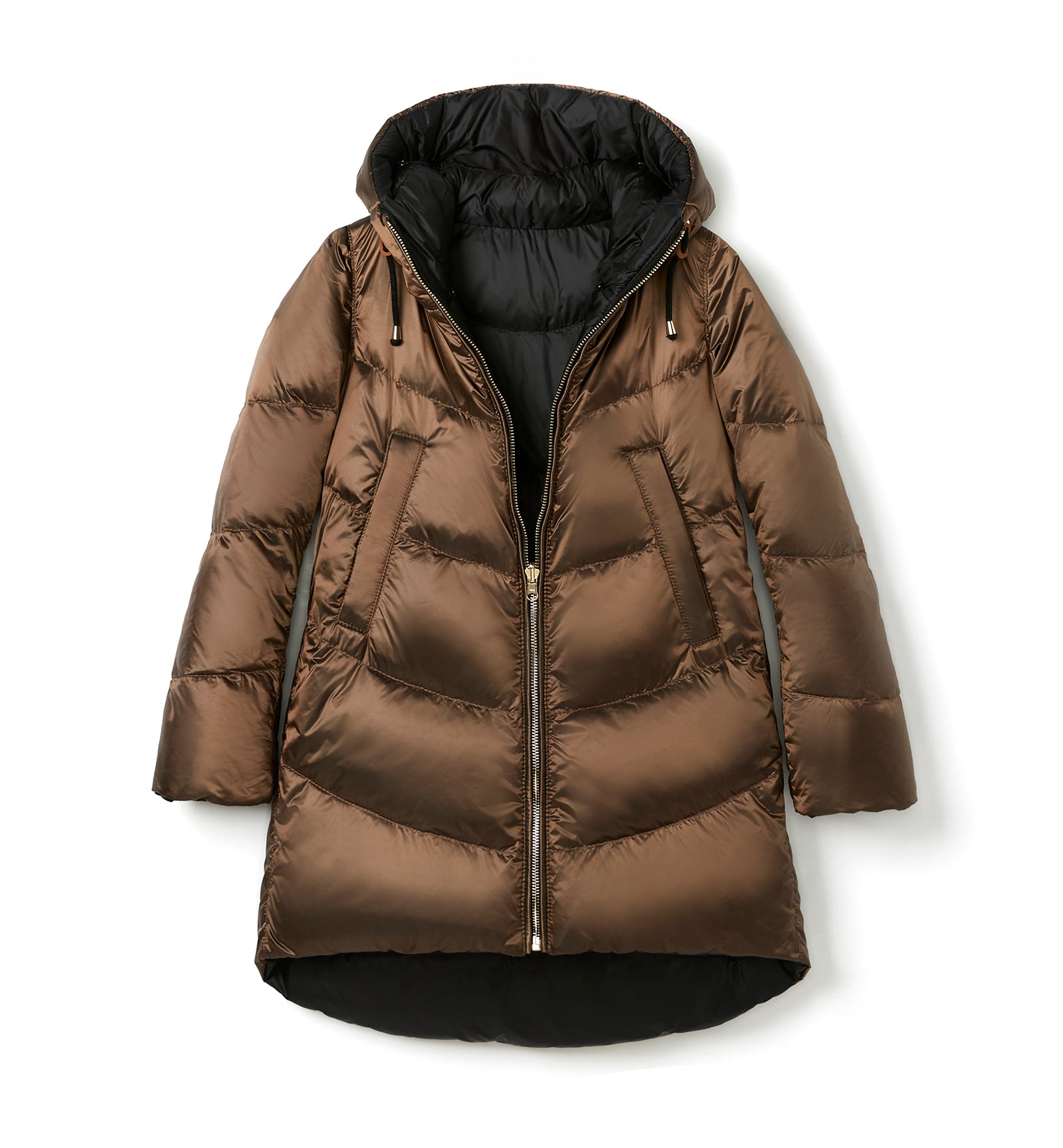 FINLO MANTEAU MATELASSÉ RÉVERSIBLE EN DUVET