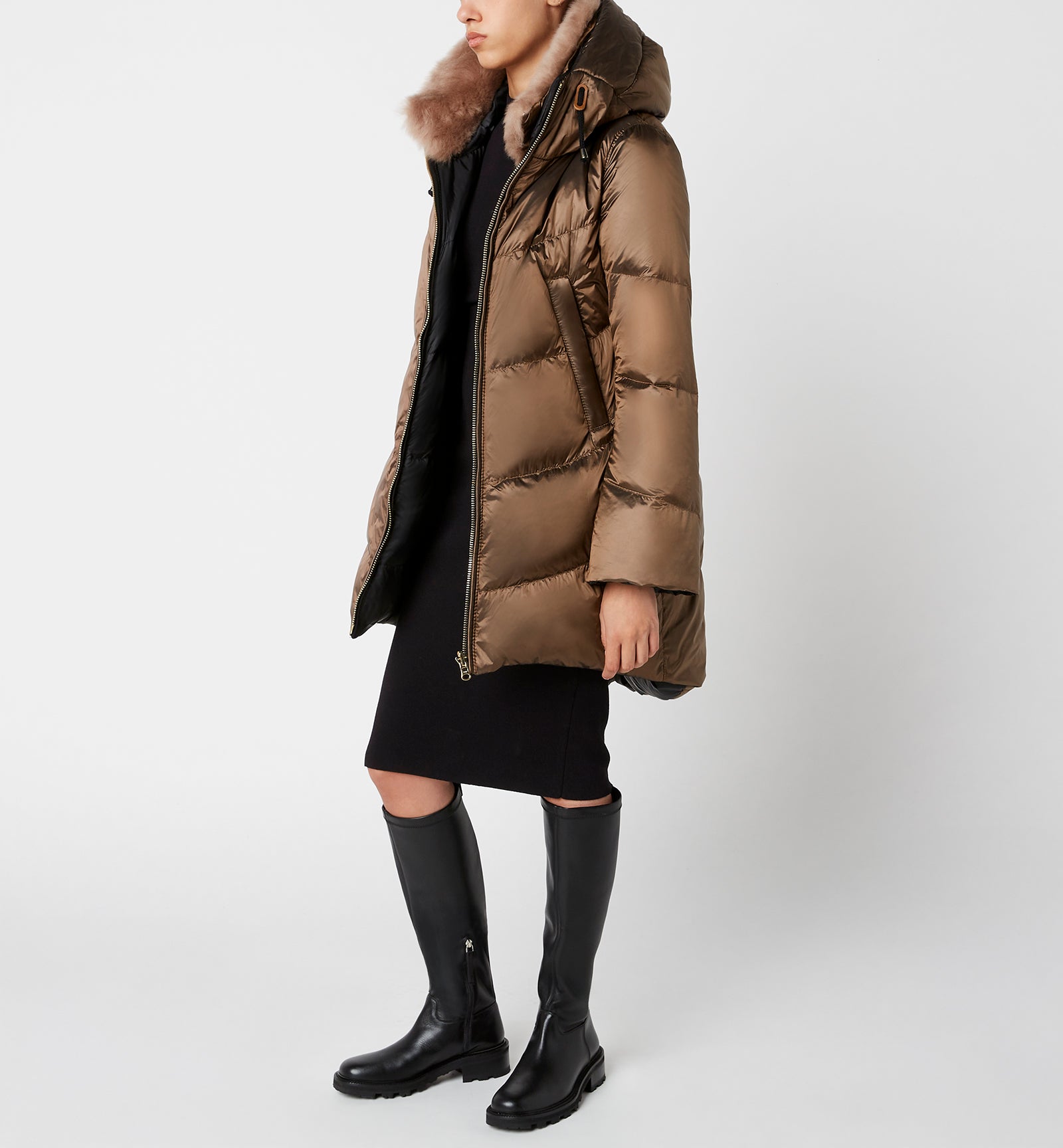 FINLO MANTEAU MATELASSÉ RÉVERSIBLE EN DUVET