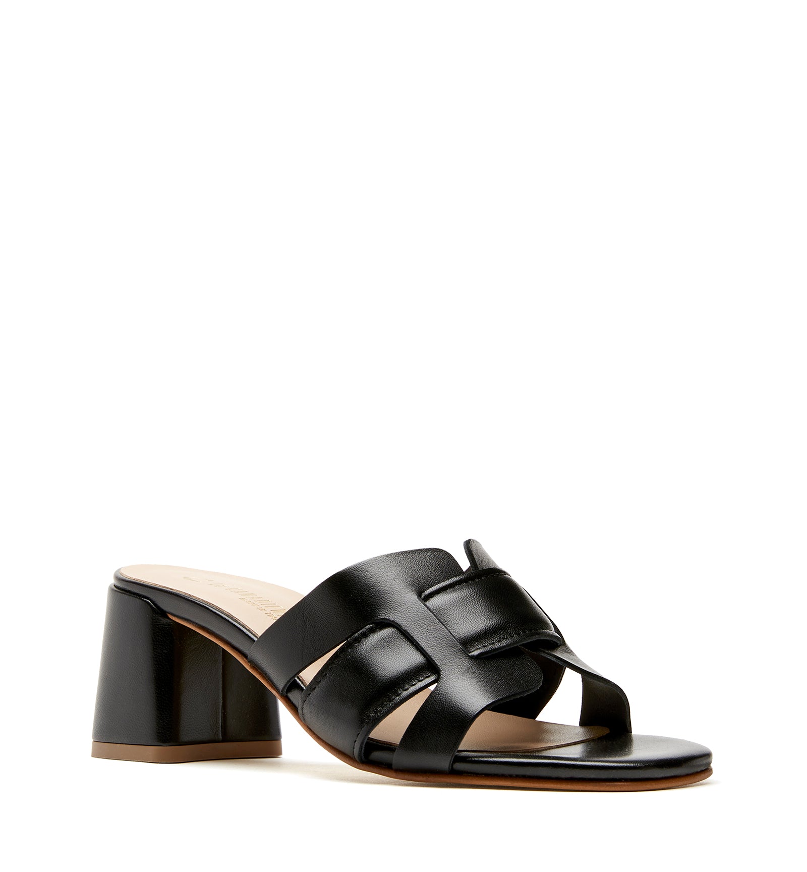 FLEETWOOD SANDALE EN CUIR À TALONS