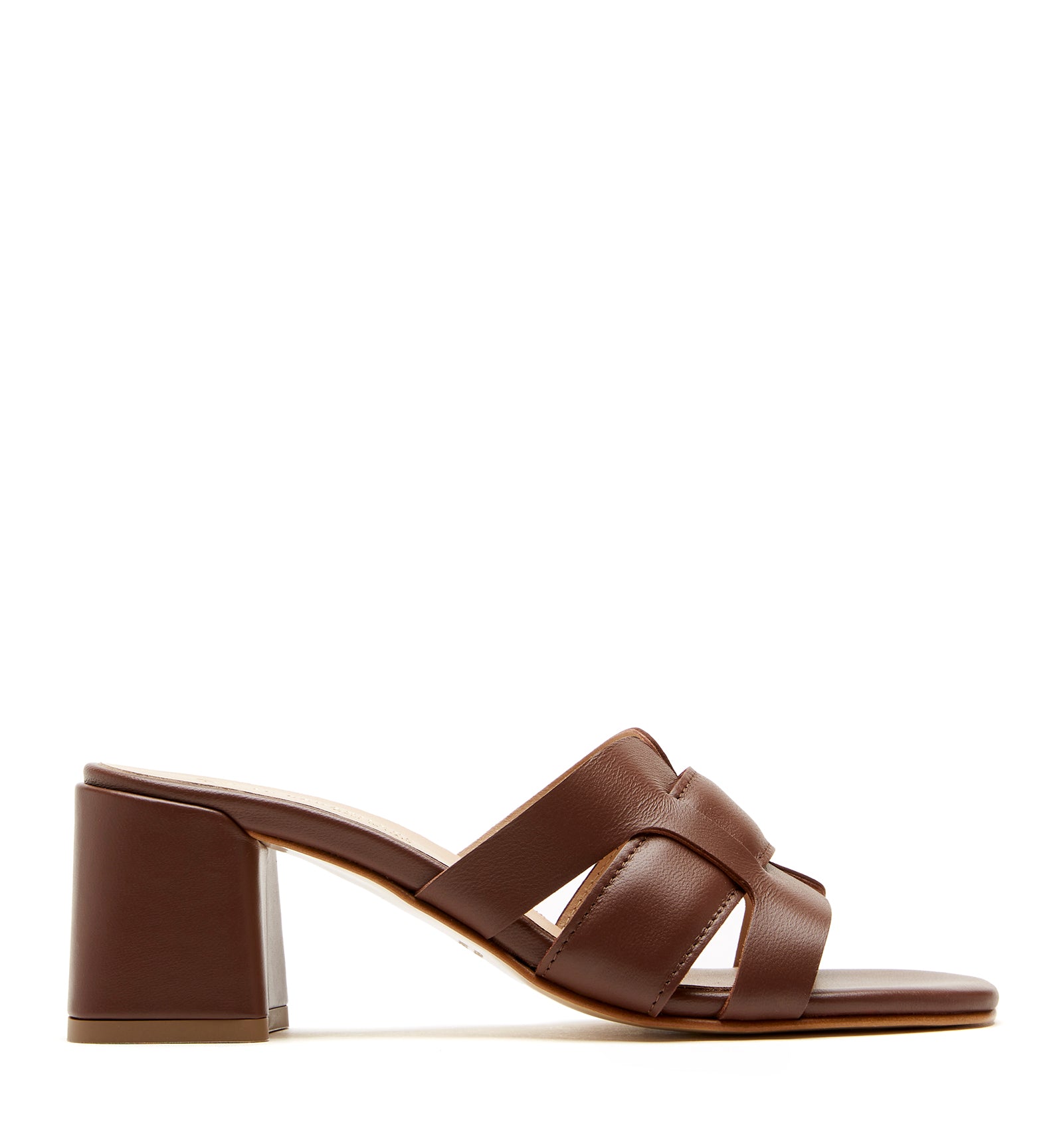 FLEETWOOD SANDALE EN CUIR À TALONS