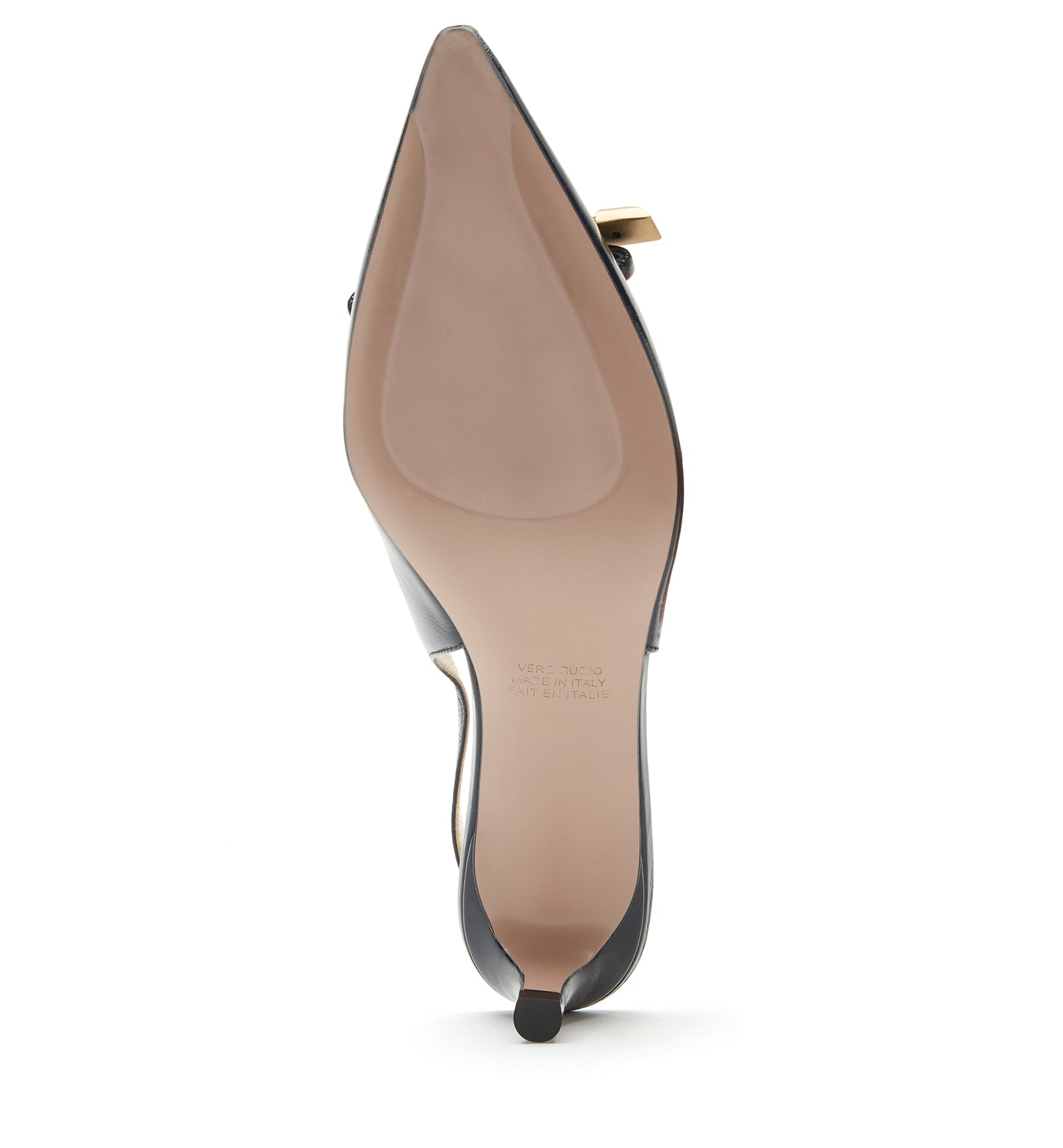 FLORENCE ESCARPIN EN CUIR FROISSÉ