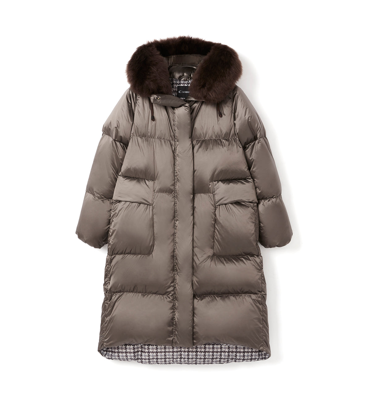 FONTENA DOWN FILLED LONG COAT