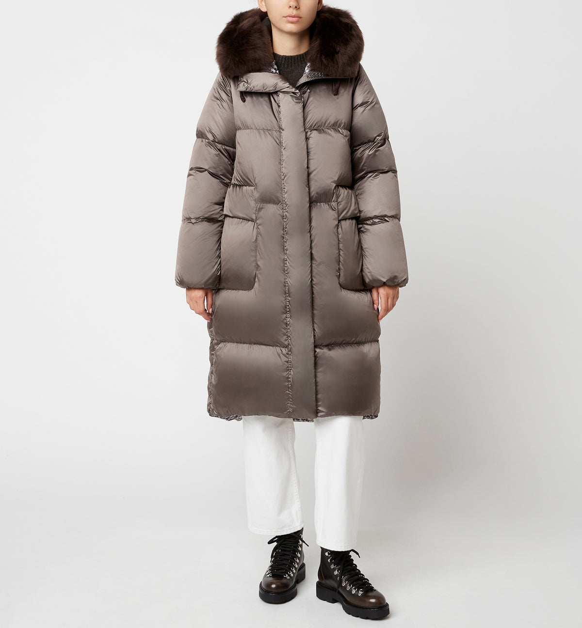 FONTENA DOWN FILLED LONG COAT — Item 15 of 18