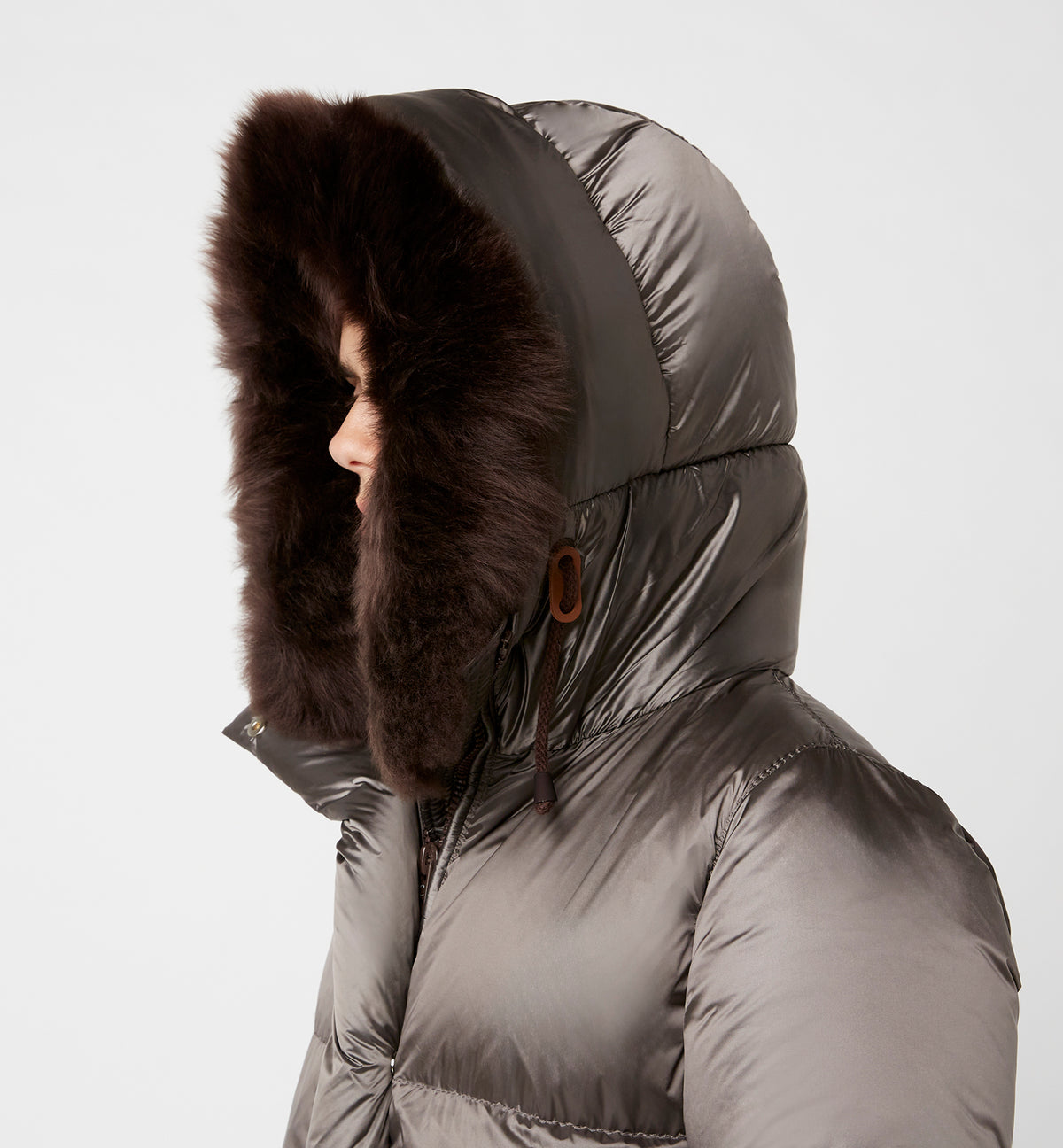FONTENA DOWN FILLED LONG COAT — Item 18 of 18